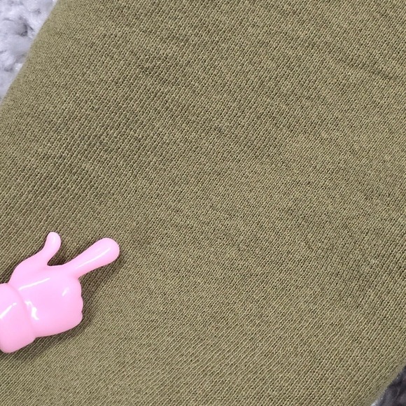 American Giant Sweater Medium Green Full Zip Long Sleeve Midweight Sweatshirt - Picture 7 of 14